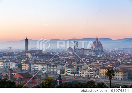 Evening view from Piazzale Michelangelo 65074854