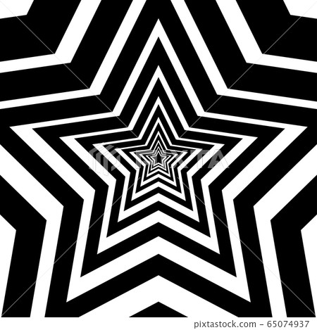 Five pointed star vector icon art background 65074937