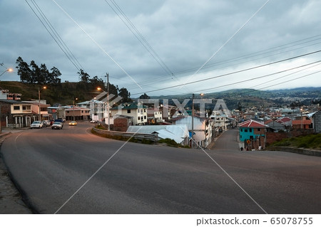 Street view in El Tambo, Ecuador 65078755