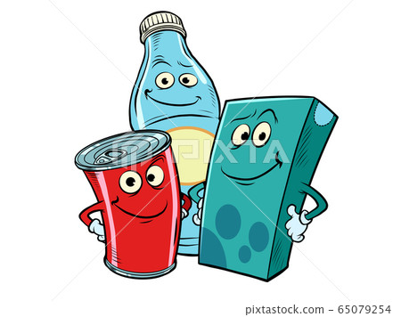 the characters drinks milk Cola juice 65079254