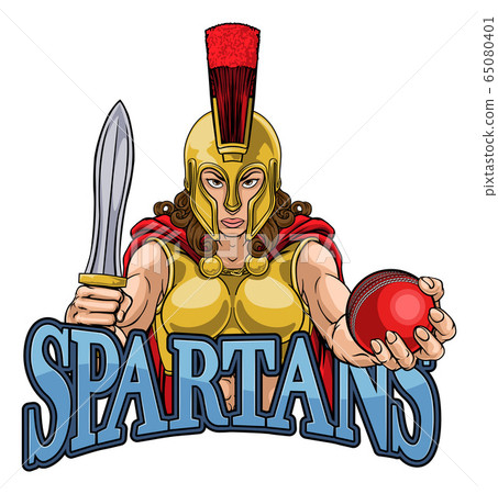 Spartan Trojan Gladiator Cricket Warrior Woman 65080401
