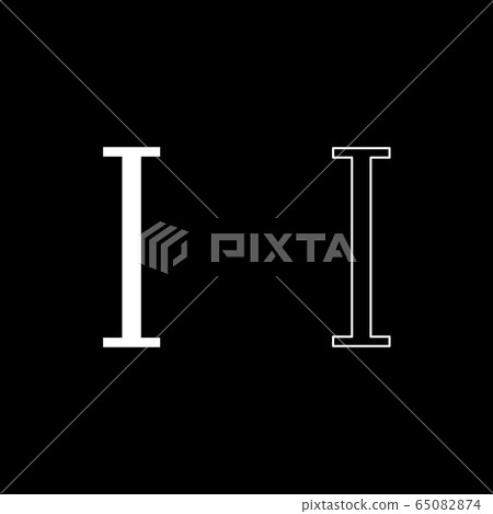 Iota greek symbol capital letter uppercase font Iota greek symbol capital letter uppercase font 65082874