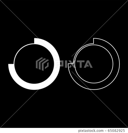 Techno Circle Modern Infographic Concept Abstract  65082925