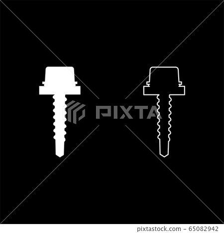 Metal roof screw Mounting profiled corrugated  65082942