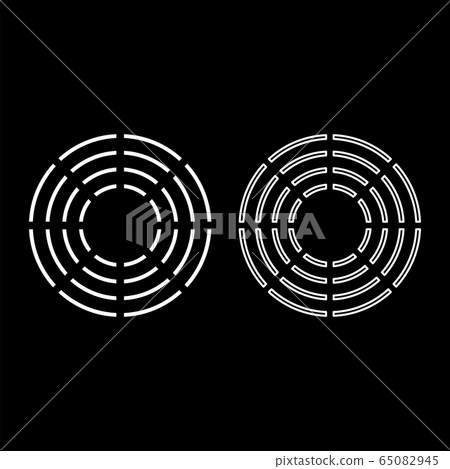 Theta greek symbol Teta Zeta icon outline set Theta greek symbol Teta Zeta icon outline set 65082945