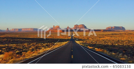 Scenery of Monument Valley Utah, USA Scenery of Monument Valley Utah, USA 65083138