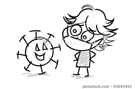 Corona virus icon vector image 65083942