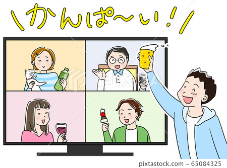 在線酒會人物 在線酒會人物 65084325