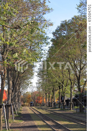 Hokkaido, Sapporo, Hokkaido's pioneering village in autumn Hokkaido, Sapporo, Hokkaido's pioneering village in autumn 65084701