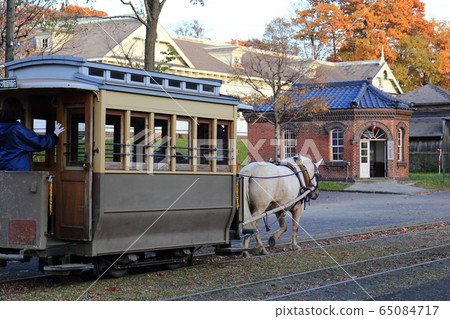 Hokkaido, Sapporo, Hokkaido's pioneering village in autumn 65084717