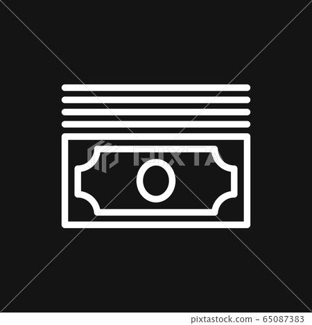 Money icon. Universal money icon to use in web and Money icon. Universal money icon to use in web and 65087383