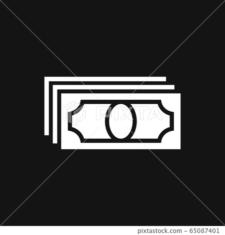 Money icon. Universal money icon to use in web and Money icon. Universal money icon to use in web and 65087401