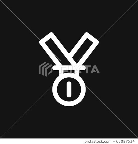 Medal icon isolated on background. Vector Medal icon isolated on background. Vector 65087534