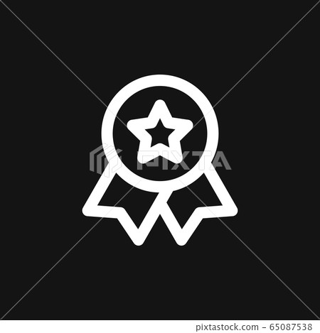 Medal icon isolated on background. Vector Medal icon isolated on background. Vector 65087538