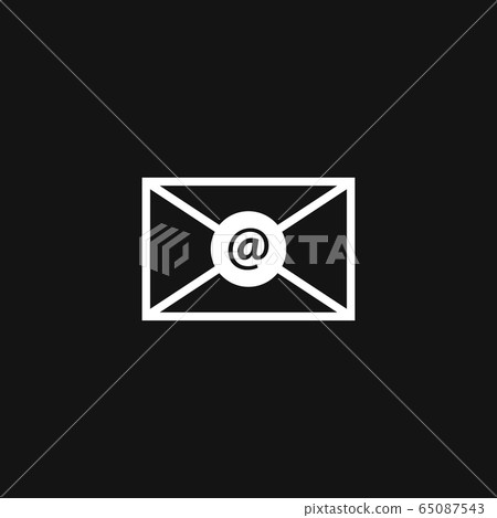 Mail vector icon. Illustration isolated for Mail vector icon. Illustration isolated for 65087543