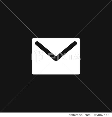 Mail vector icon. Illustration isolated for Mail vector icon. Illustration isolated for 65087548