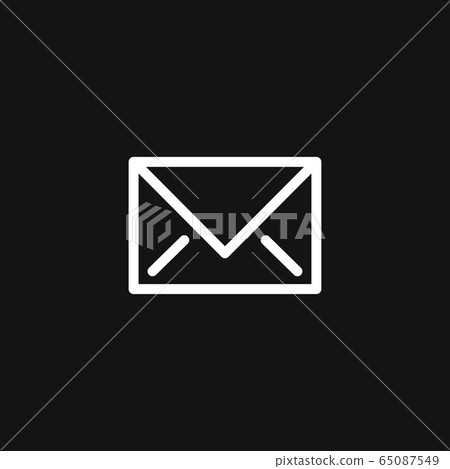 Mail vector icon. Illustration isolated for Mail vector icon. Illustration isolated for 65087549