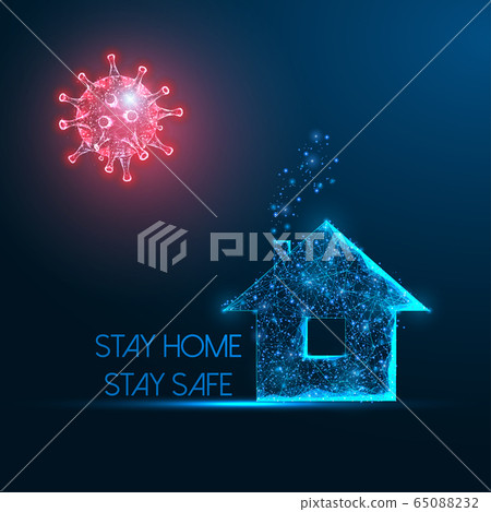 PrintWorking from home, self quarantine due to coronavirus pandemic concept PrintWorking from home, self quarantine due to coronavirus pandemic concept 65088232