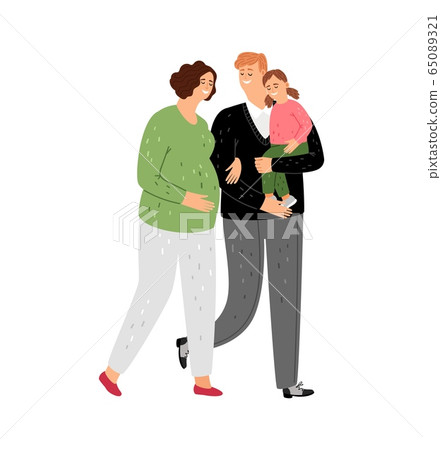 Pregnancy time, happy family Pregnancy time, happy family 65089321