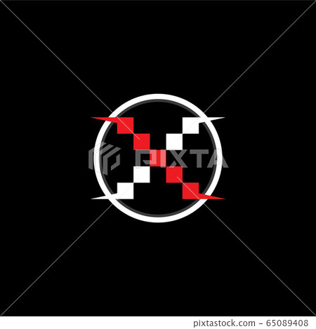 X Letter Logo Template vector icon X Letter Logo Template vector icon 65089408