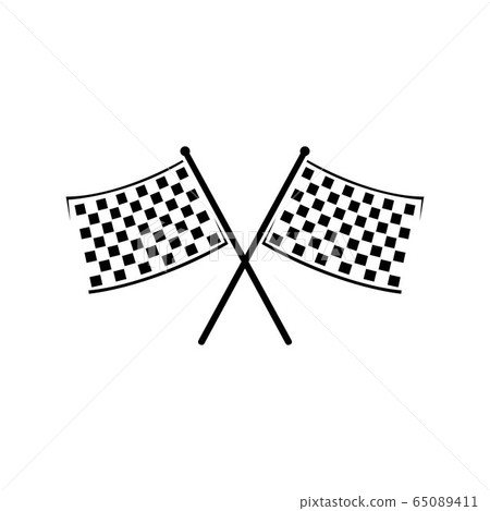 Race flag icon design 65089411