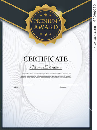 Certificate template Background. Award diploma Certificate template Background. Award diploma 65090030