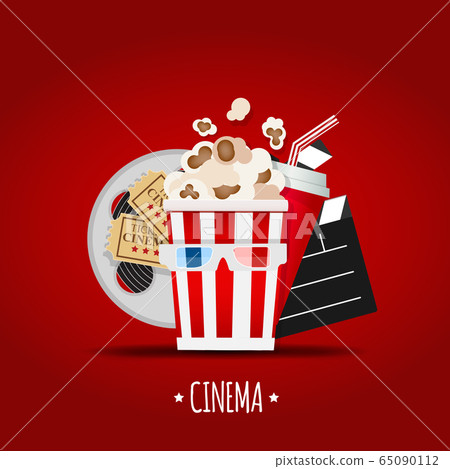 Cinema Icon Vector Illustration 65090112