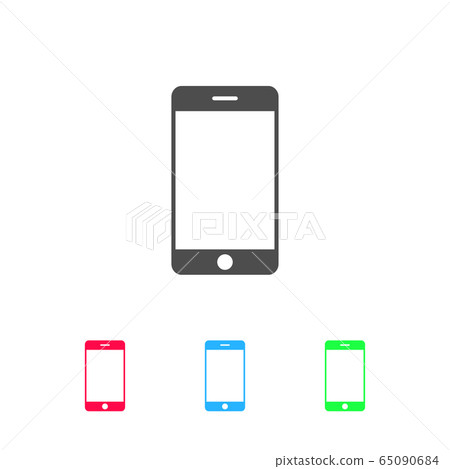 Mobile Phone icon flat Mobile Phone icon flat 65090684