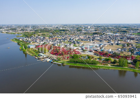 群馬縣立林市多哥町2020年春季鳥瞰圖 65093941