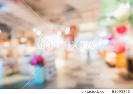 Abstract blur and defocus shopping mall in department store Abstract blur and defocus shopping mall in department store 65095866