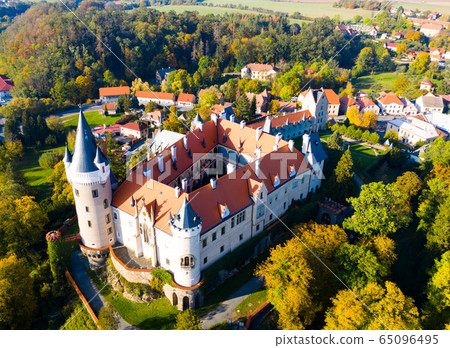 Zleby castle, Kutna Hora district, Czech Republic 65096495