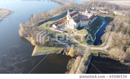 Palace and park ensemble in Belarusian city Nyasvizh Palace and park ensemble in Belarusian city Nyasvizh 65096534