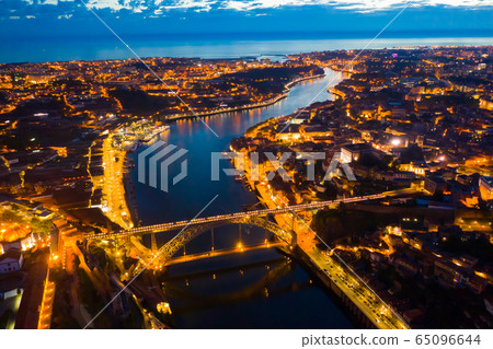 Night view of Porto, Portugal Night view of Porto, Portugal 65096644