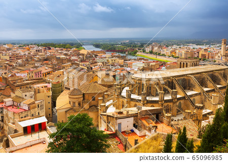 general view of Tortosa from Suda castle. Catalonia, Spain general view of Tortosa from Suda castle. Catalonia, Spain 65096985