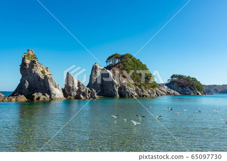 [Jodogahama, Miyako City, Iwate Prefecture] Jodogahama is a scenic spot worth a detour recommended by the Michelin Green Guide 65097730