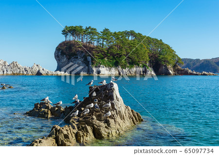 [Jodogahama, Miyako City, Iwate Prefecture] Jodogahama is a scenic spot worth a detour recommended by the Michelin Green Guide 65097734