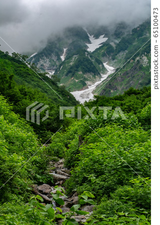雪谷/北阿爾卑斯山 65100473