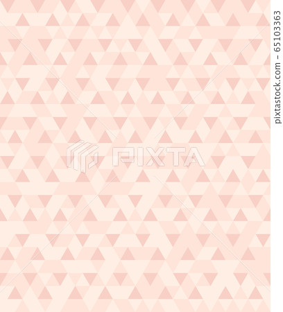 Rose triangle pattern. Seamless vector background-插圖素材 [65103363] - PIXTA圖庫