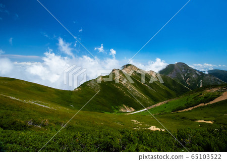 山脊/北阿爾卑斯山 65103522