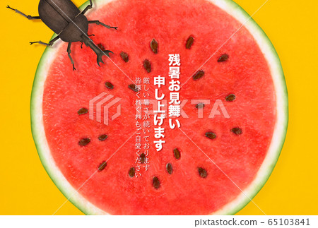Summer heat-watermelon 65103841