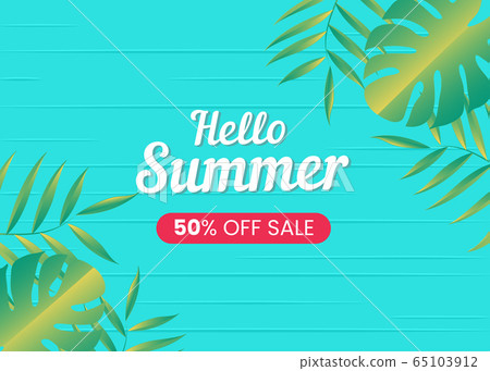 Summer vector background 65103912