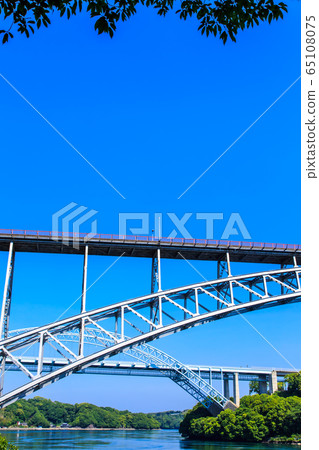 Saikaibashi & Shinsaikaibashi [Sasebo City, Saikai City, Nagasaki Prefecture] 65108075