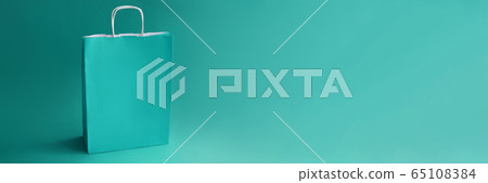 Fashion modern turquoise mockup package closeup Fashion modern turquoise mockup package closeup 65108384
