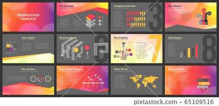 Business presentation templates 65109516