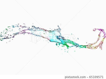 Abstract splashes Abstract splashes 65109571