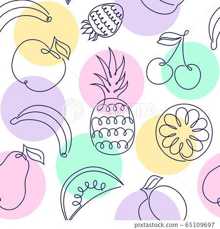 pattern fith fruits pattern fith fruits 65109697