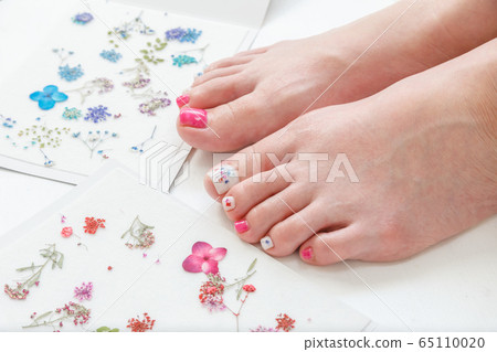 被按的花釘子 65110020