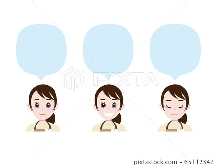 圍裙的餐廳服務員，我會告訴你/講話泡泡 65112342