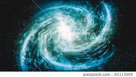 universe scene with stars and galaxies in deep - Stock Illustration  [65113009] - PIXTA