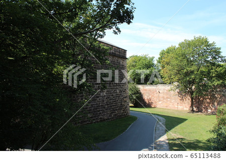Nuremberg cityscape citadel, ramparts Nuremberg cityscape citadel, ramparts 65113488